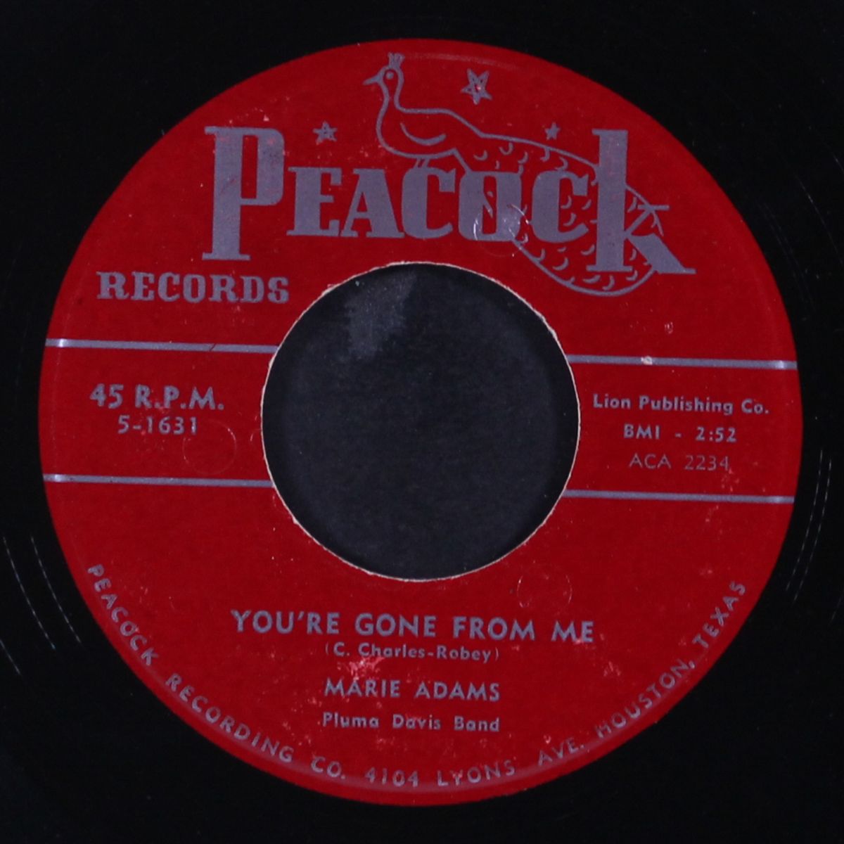 you're gone from me / i'm gonna latch on by MARIE ADAMS
