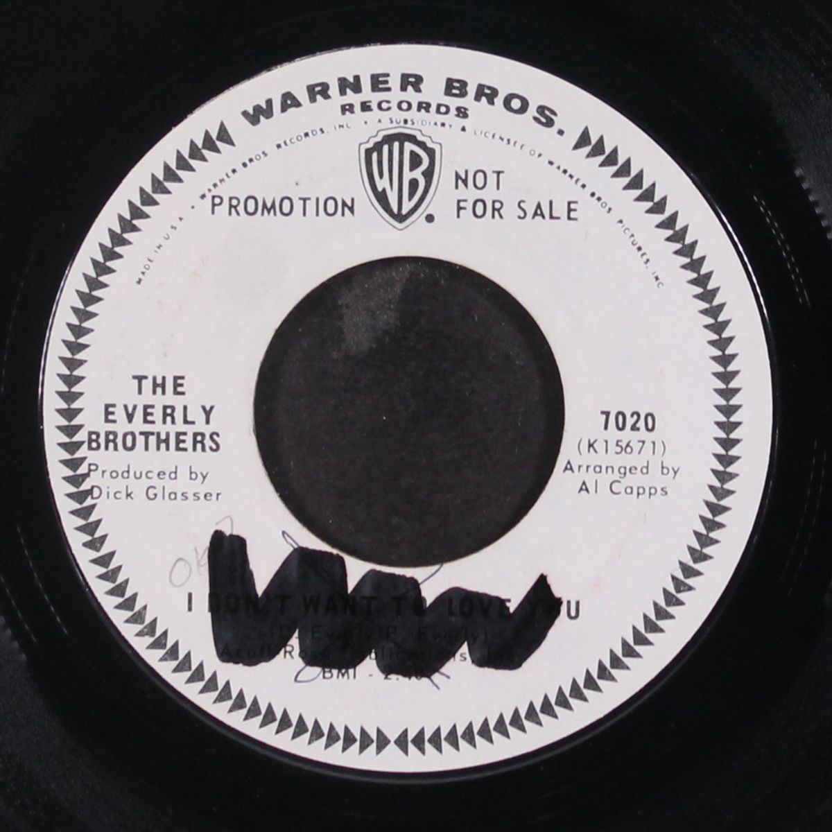 bowling green / i don't want to love you by EVERLY BROTHERS