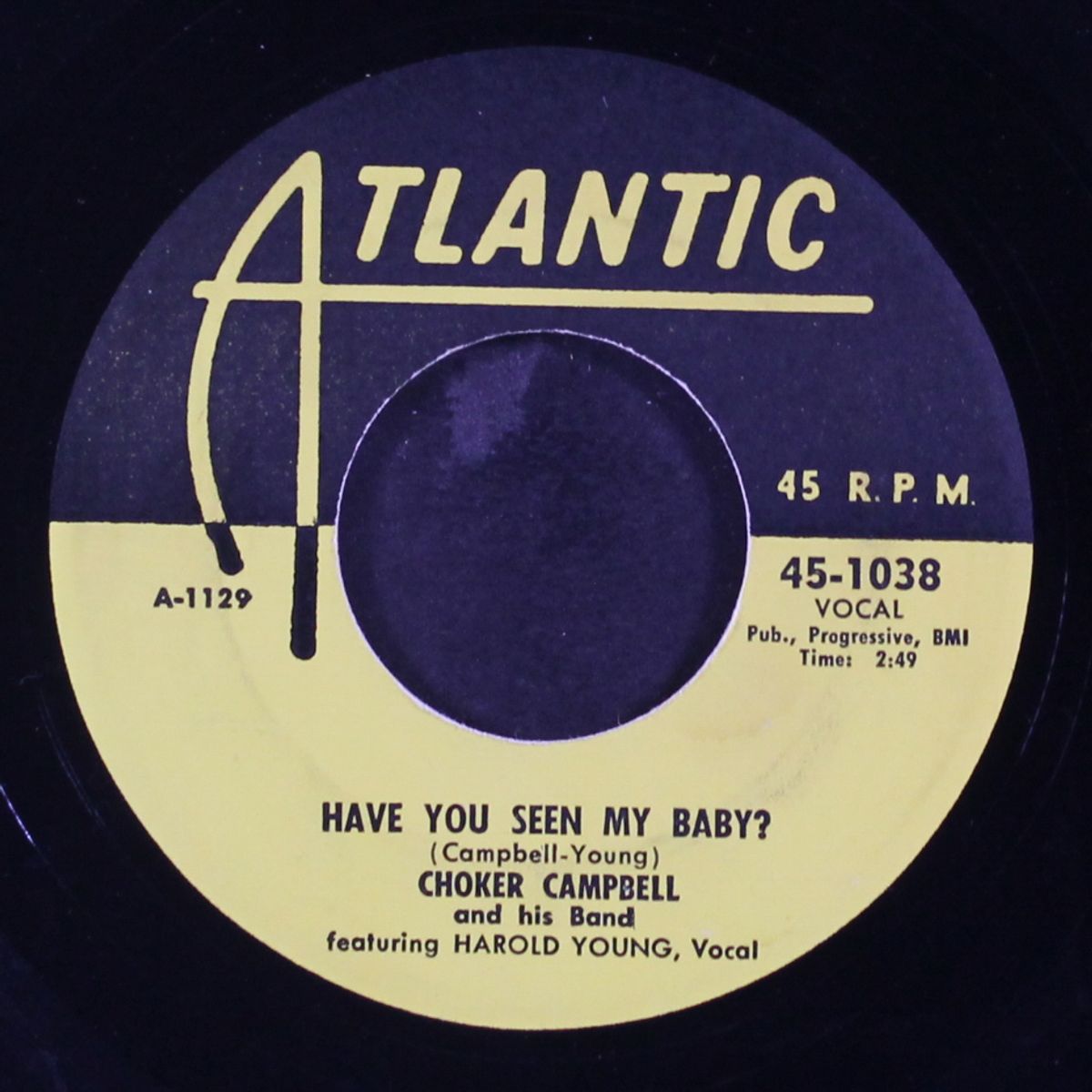 have you seen my baby? / jackie mambo by CHOKER CAMPBELL
