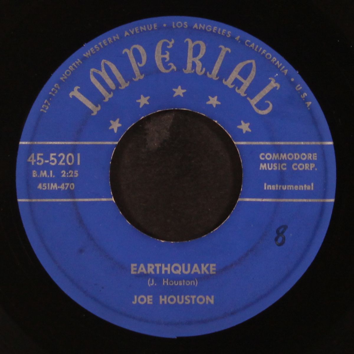 earthquake / trouble, trouble, trouble by JOE HOUSTON