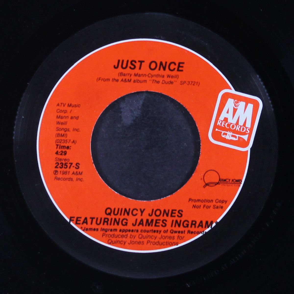 just once / same by QUINCY JONES