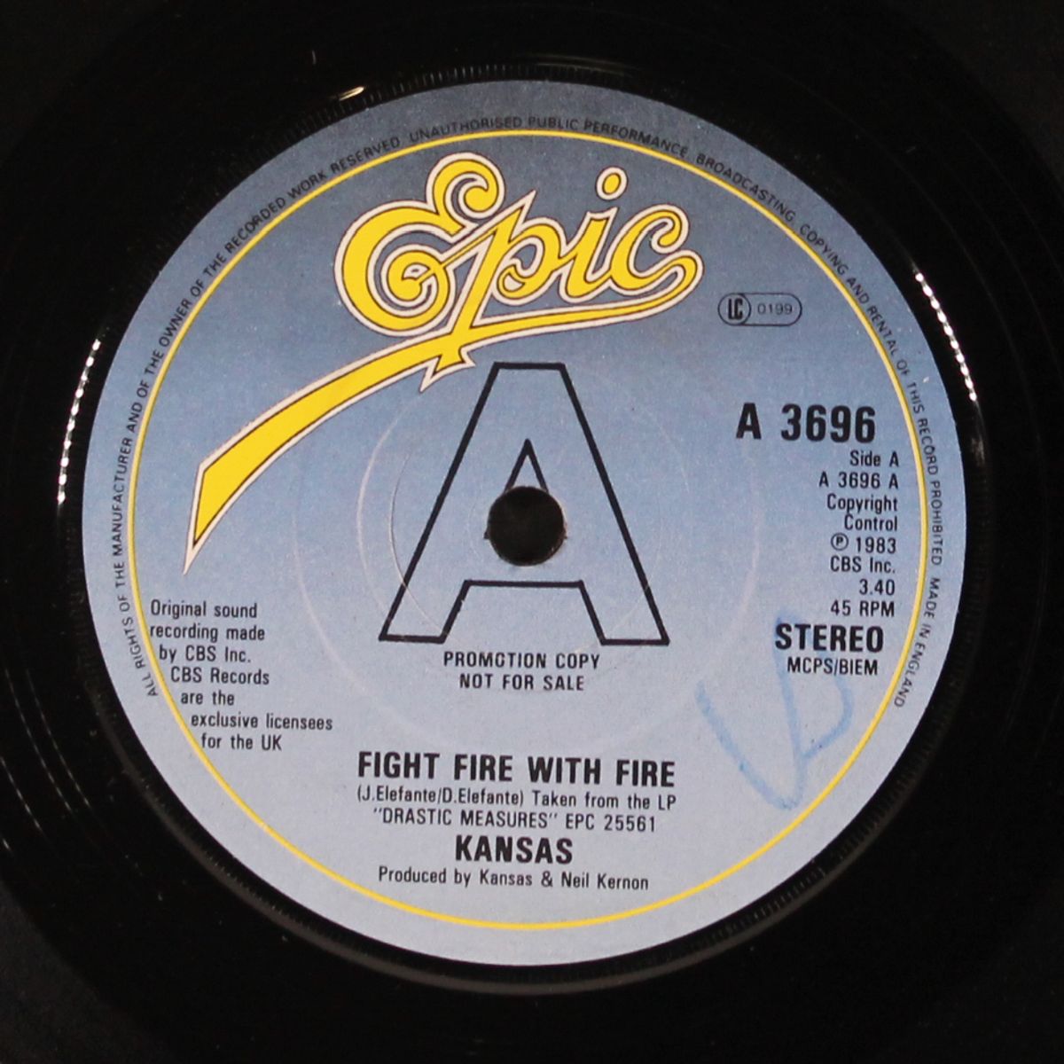 fight fire with fire by KANSAS