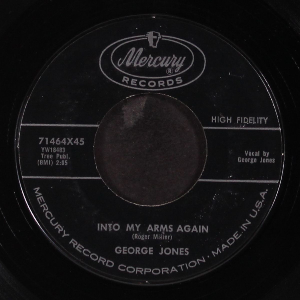 who shot sam / into my arms again by GEORGE JONES