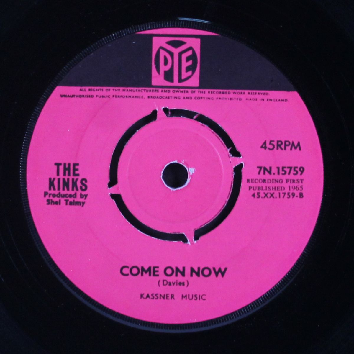 tired of waiting for you / come on now by KINKS