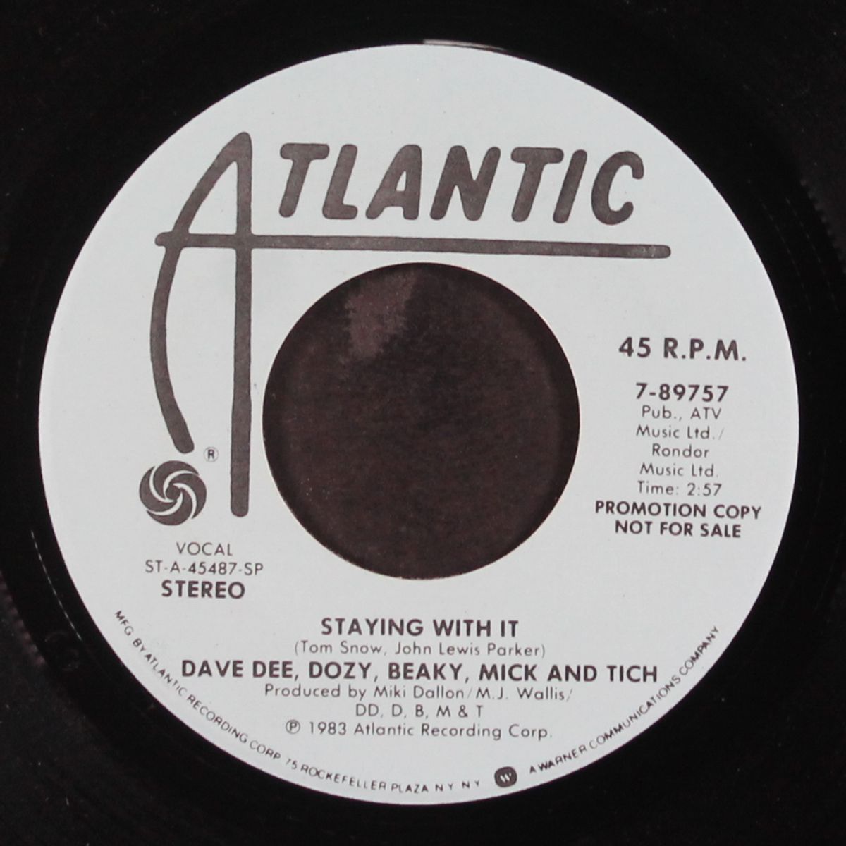 staying with it / same by DAVE DEE, DOZY, BEAKY, MICK & TICH