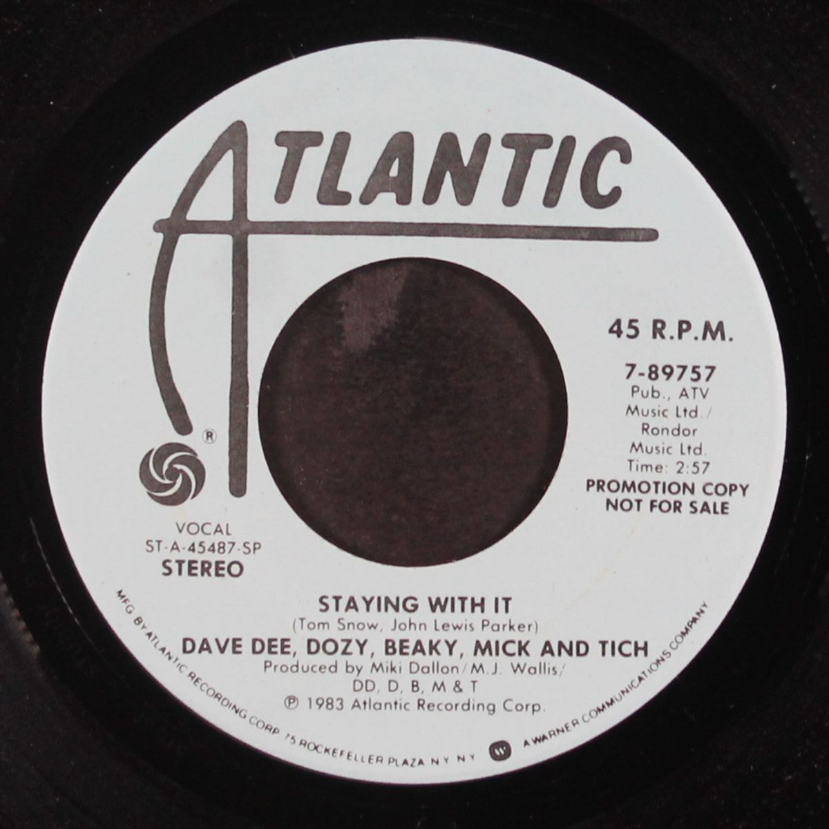 staying with it / same by DAVE DEE, DOZY, BEAKY, MICK & TICH