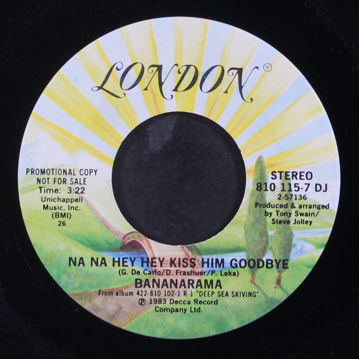 na na hey hey kiss him goodbye / same by BANANARAMA
