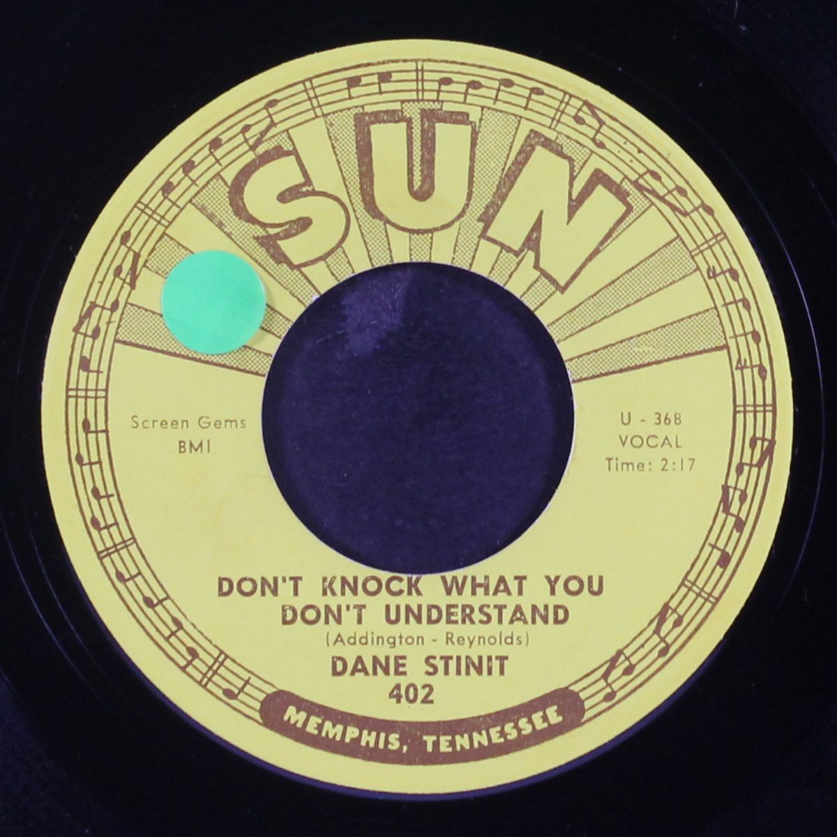 don't knock what you don't understand by DANE STINIT