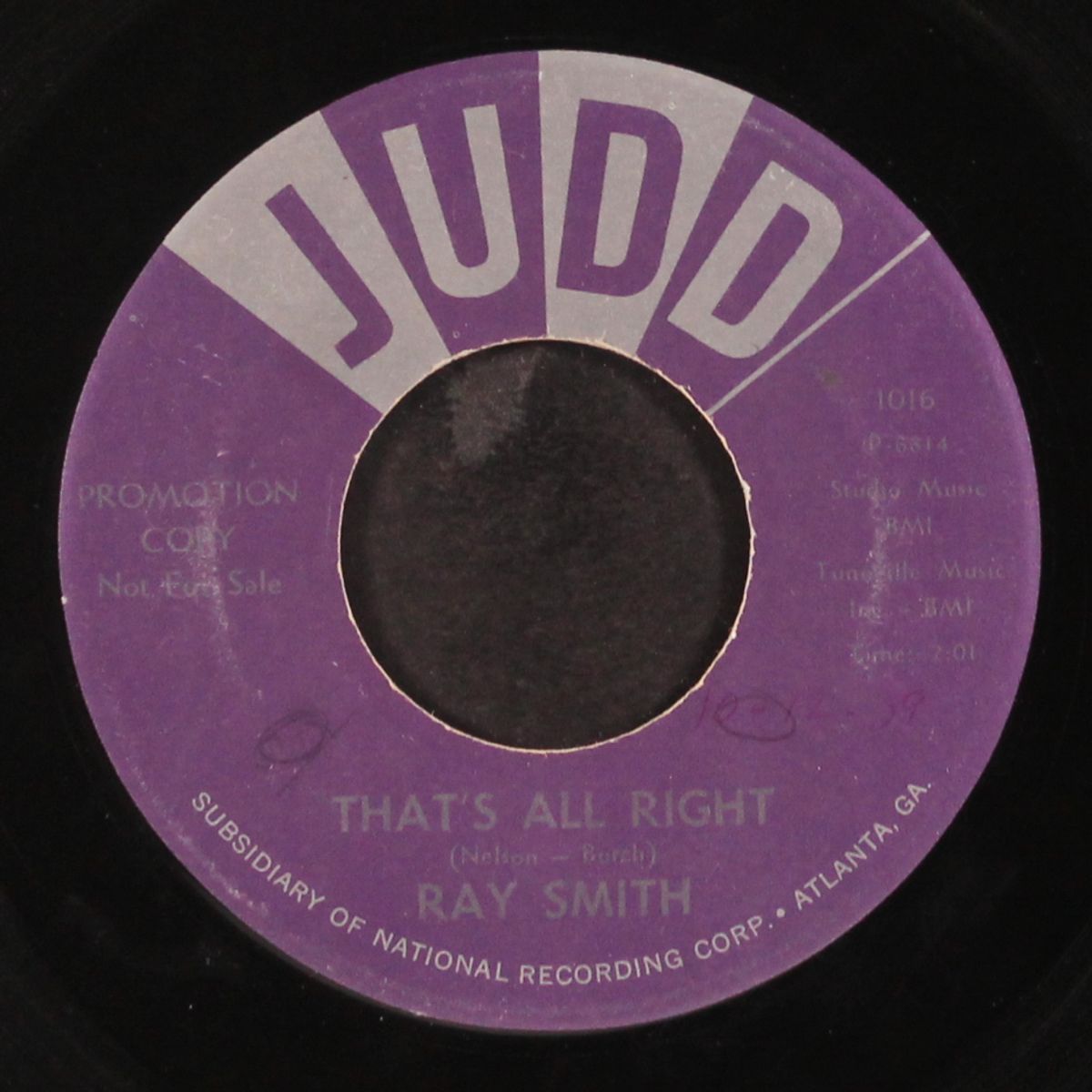 rockin' little angel / that's all right by RAY SMITH