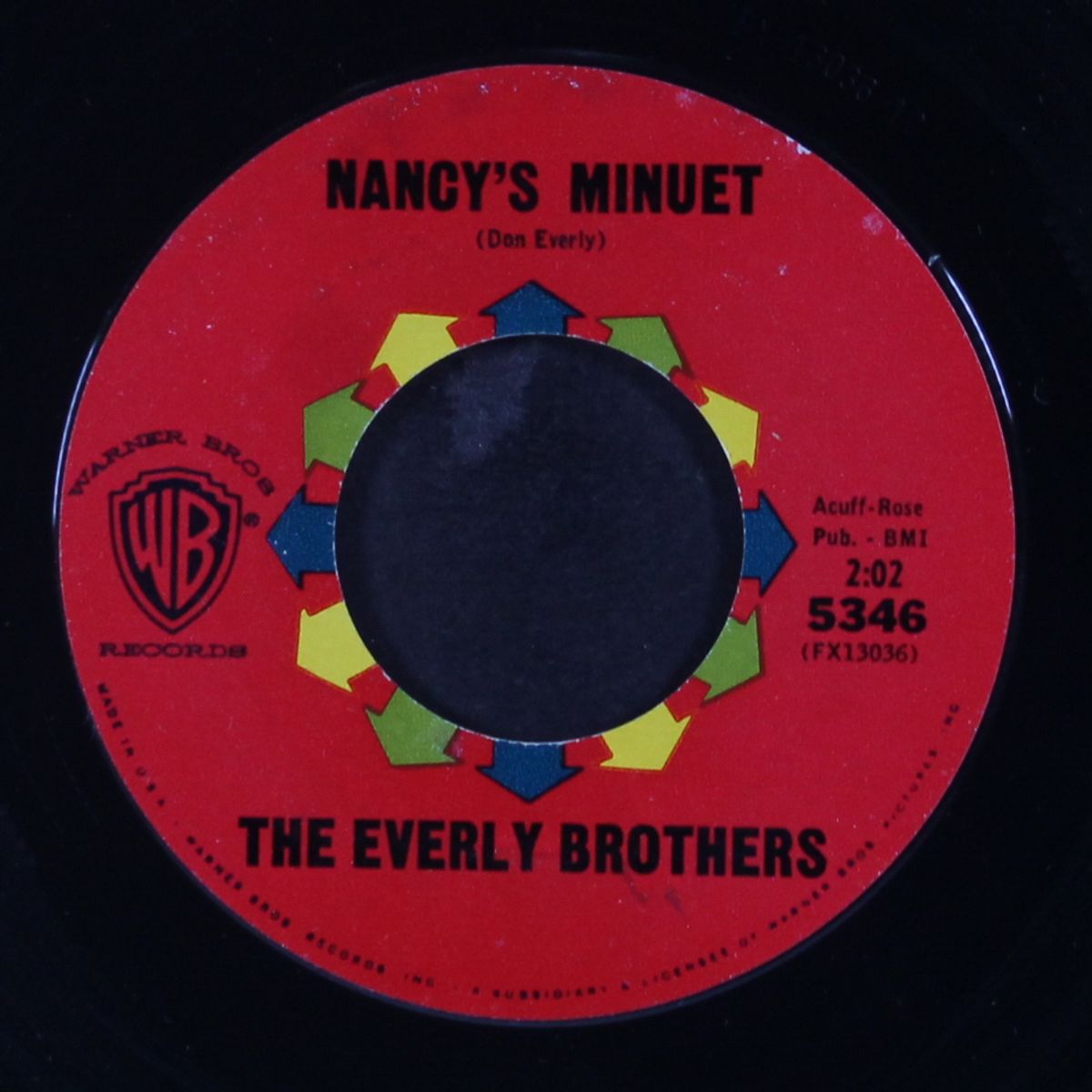 so it always will be / nancy's minuet by EVERLY BROTHERS