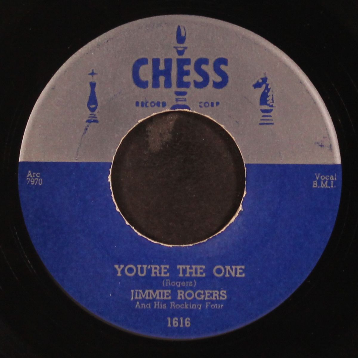 you're the one / blues all day long by JIMMIE ROGERS