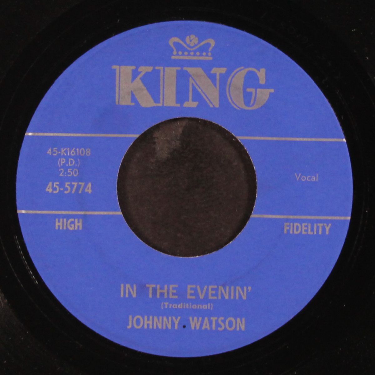 gangster of love / in the evenin' by JOHNNY WATSON