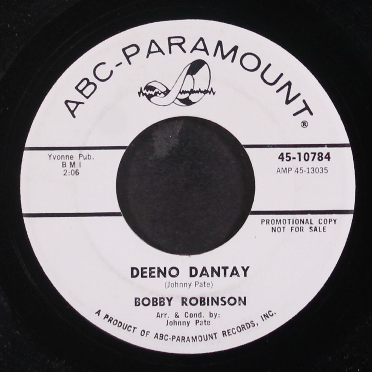 uh, uh baby / deeno dantay by BOBBY ROBINSON