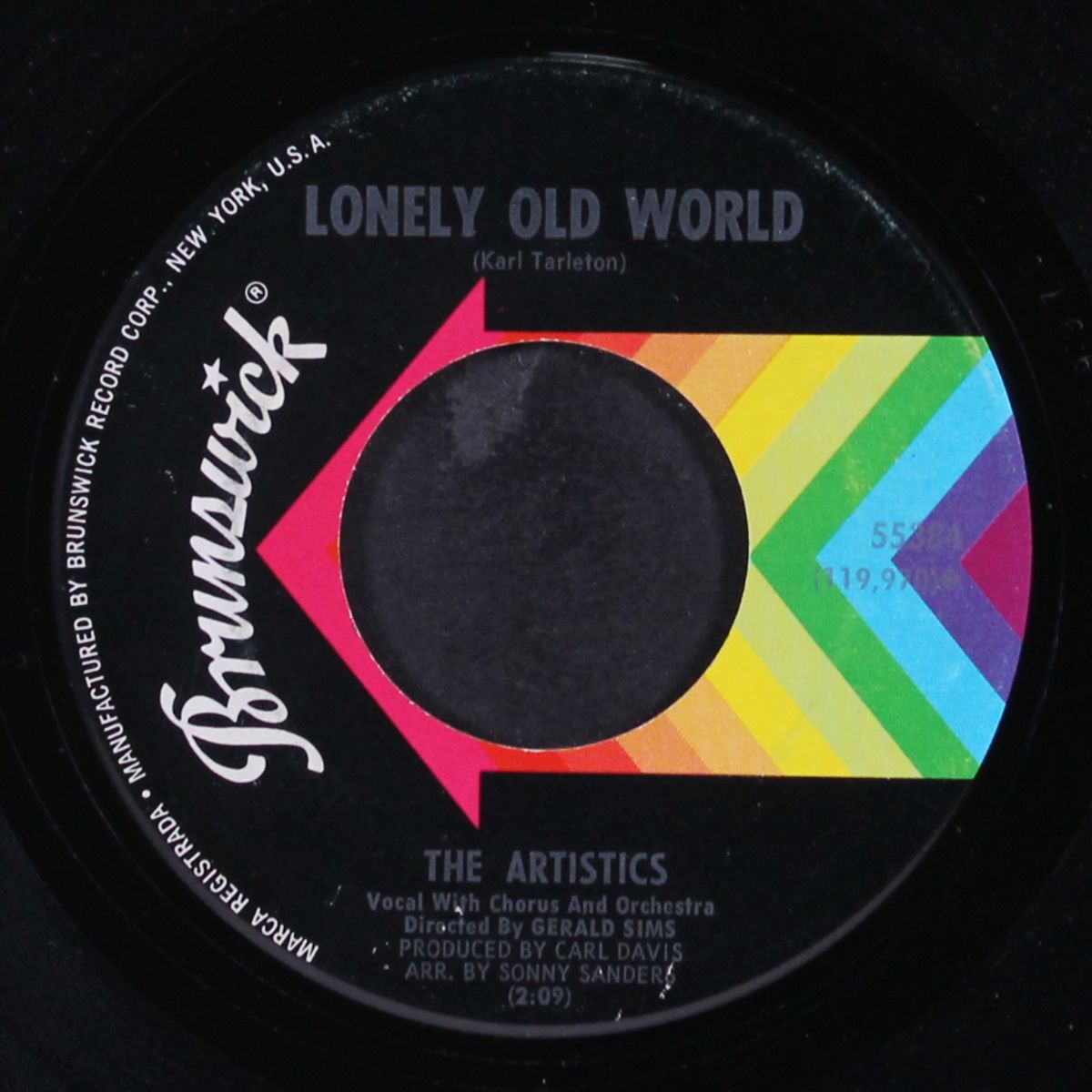 you left me / lonely old world by ARTISTICS