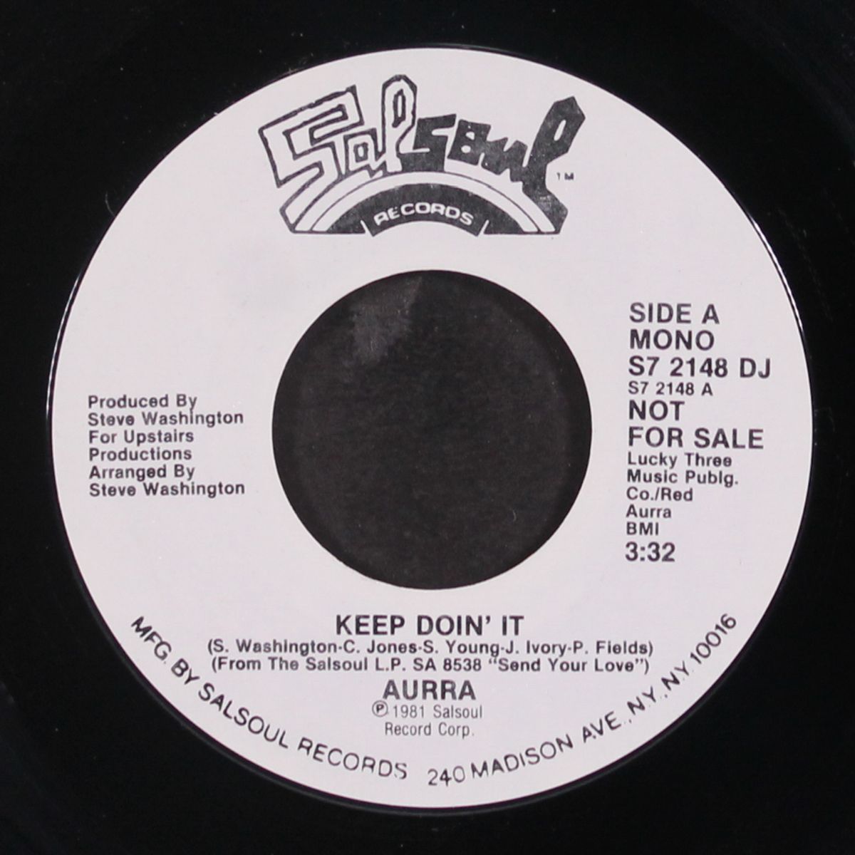 keep doin' it / mono by AURRA