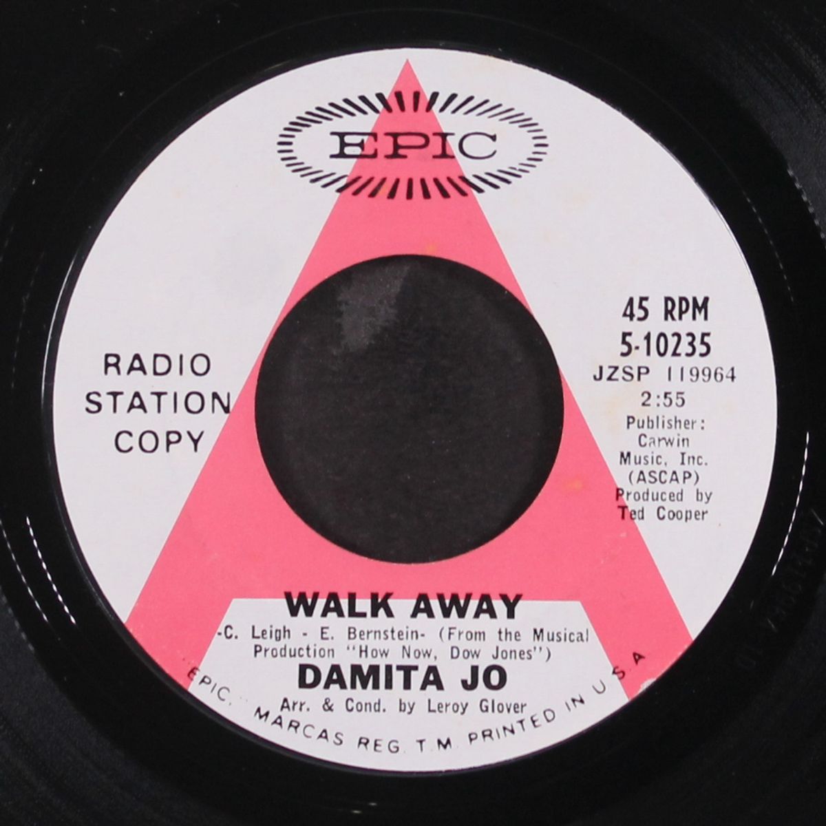 walk away / dinner for one please james by DAMITA JO