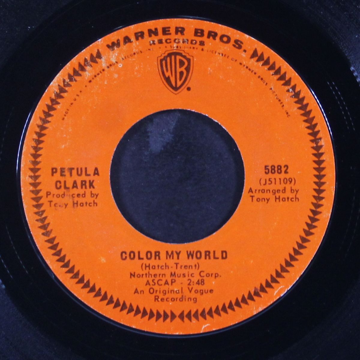 color my world / take me home again by PETULA CLARK