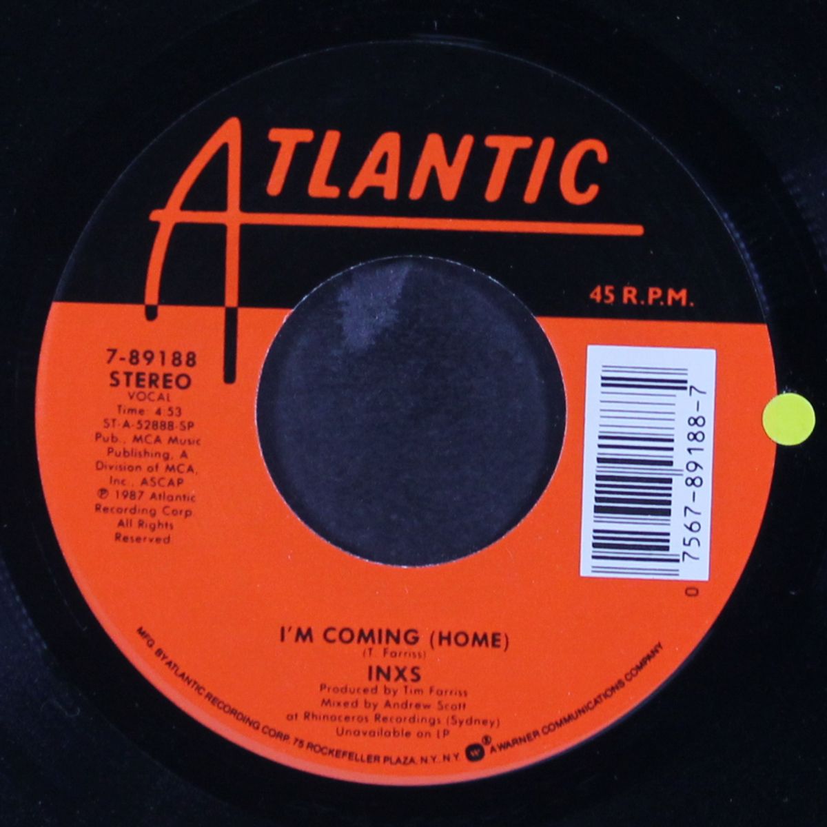 need you tonight / i'm coming (home) by INXS