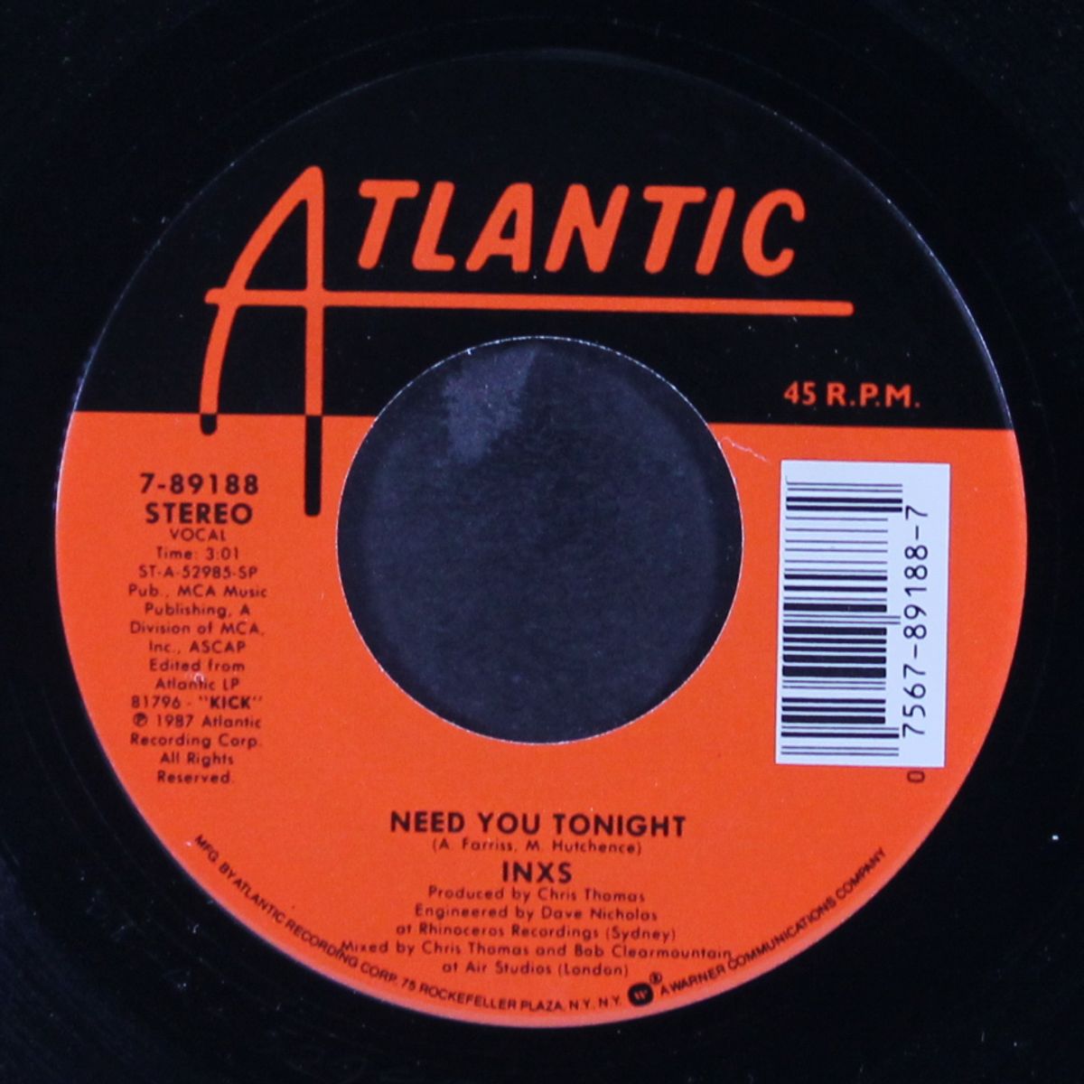 need you tonight / i'm coming (home) by INXS
