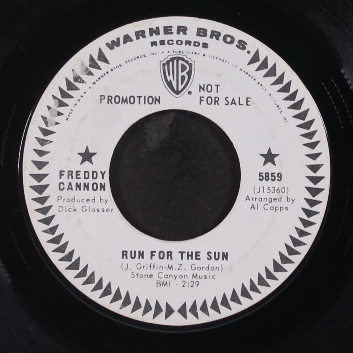 run for the sun by FREDDY CANNON