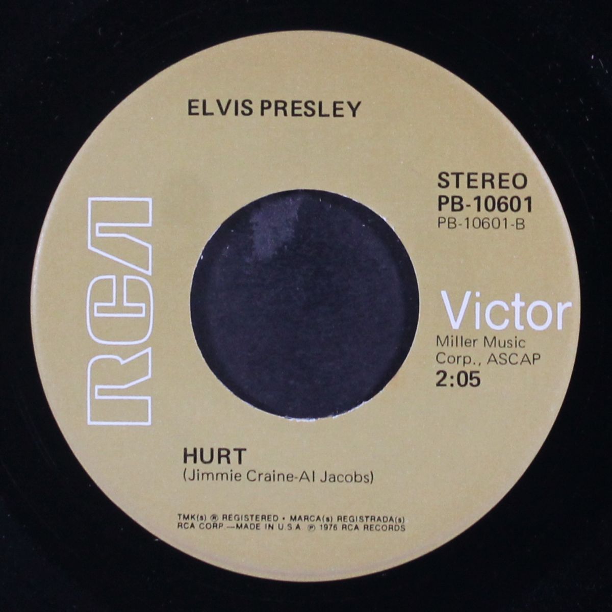 for the heart / hurt by ELVIS PRESLEY