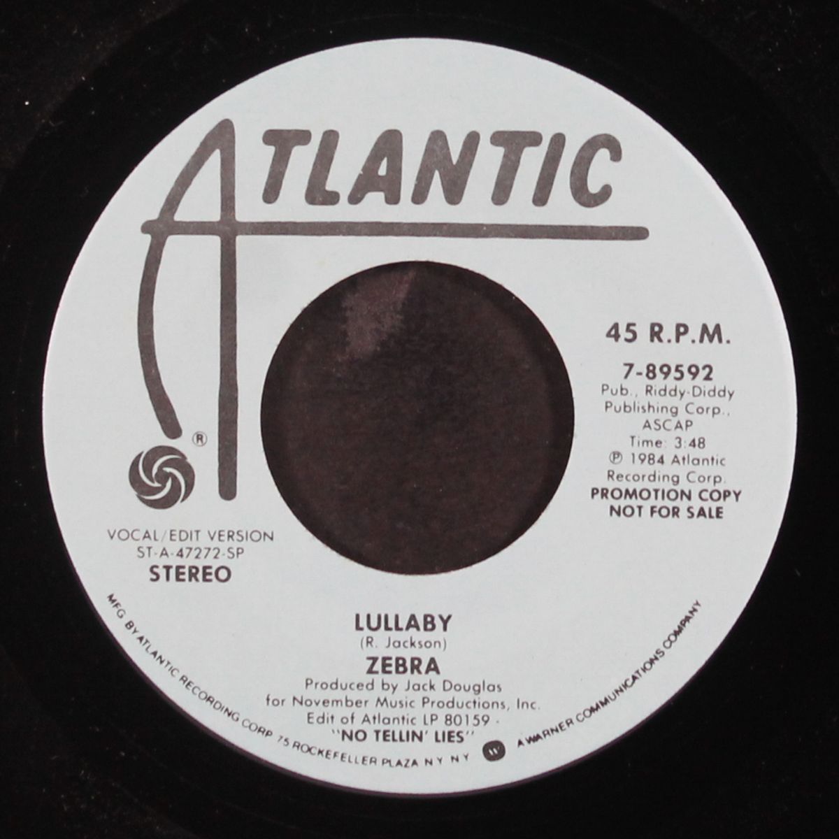 lullaby / same by ZEBRA
