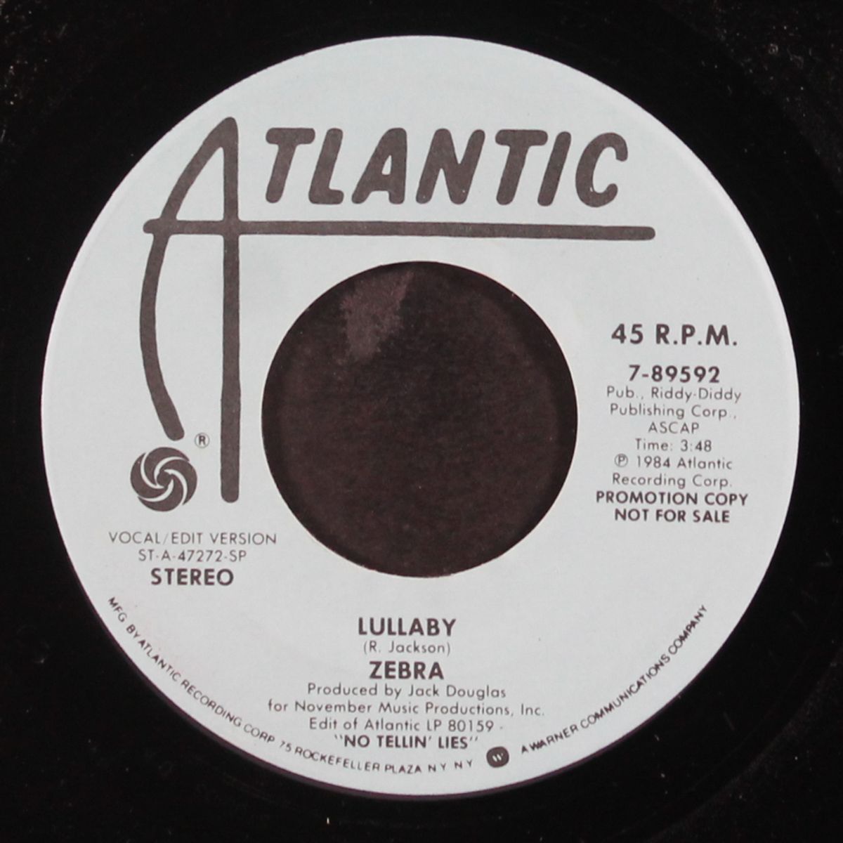 lullaby / same by ZEBRA