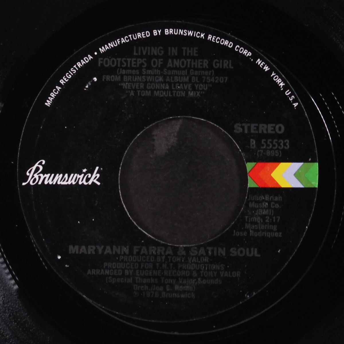living in the footsteps of another girl / stoned out of my mind by MARYANN FARRA & SATIN SOUL