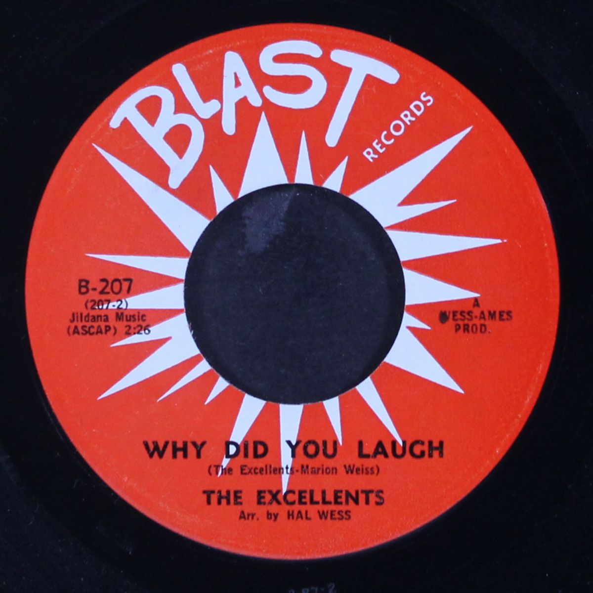 i hear a rhapsody / why did you laugh by EXCELLENTS