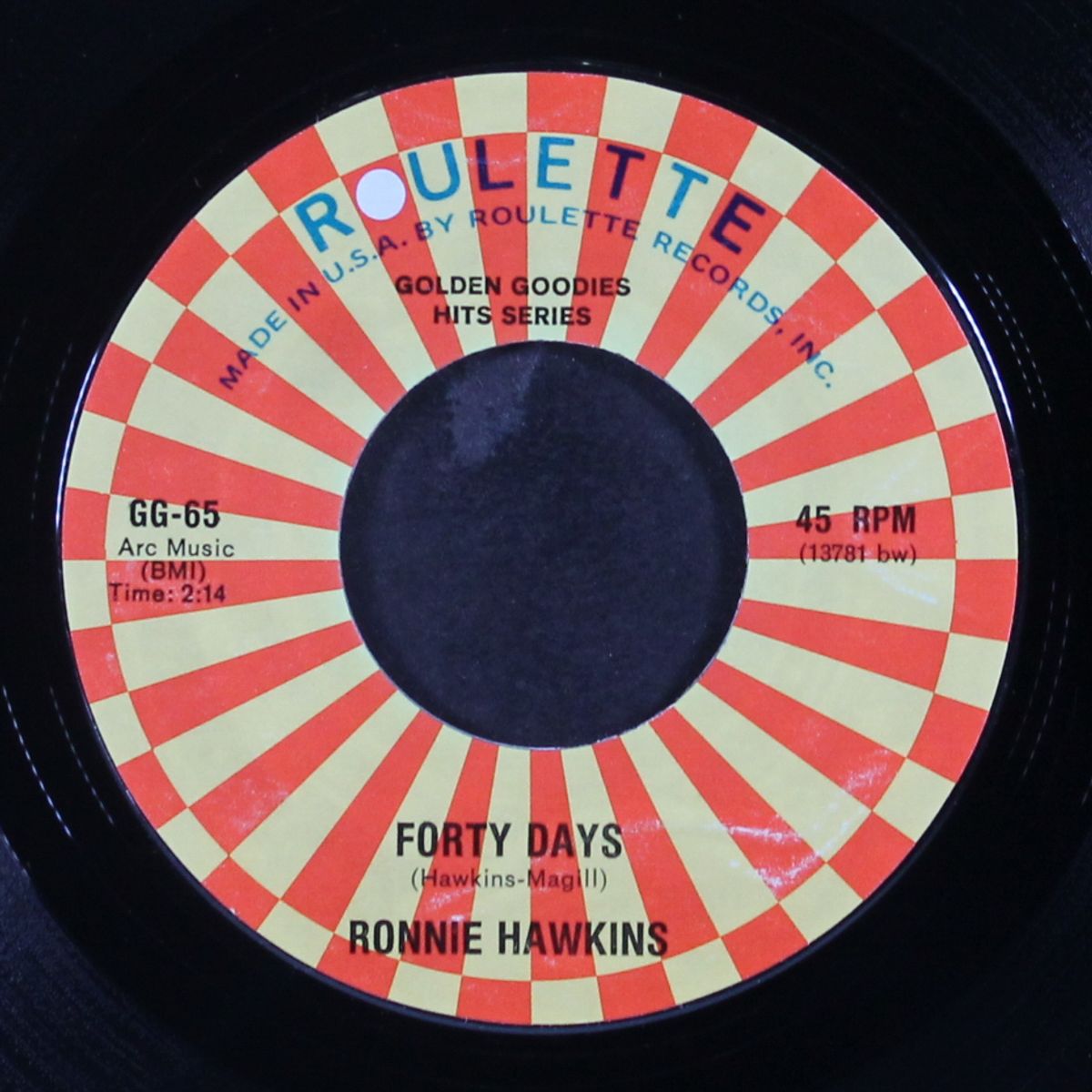 forty days / mary lou by RONNIE HAWKINS