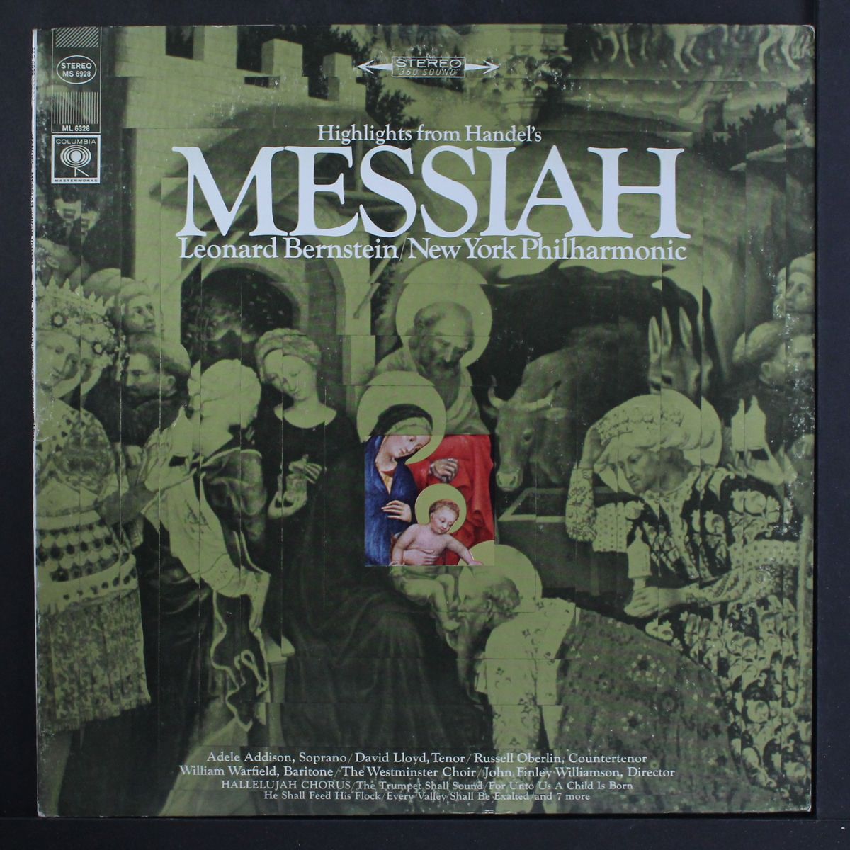 handel: messiah (highlights) by LEONARD BERNSTEIN