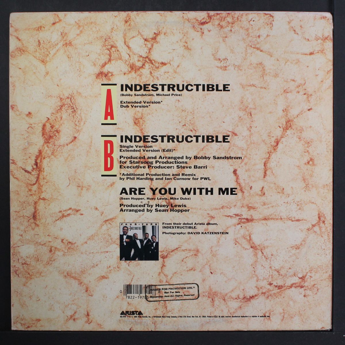 indestructible by FOUR TOPS
