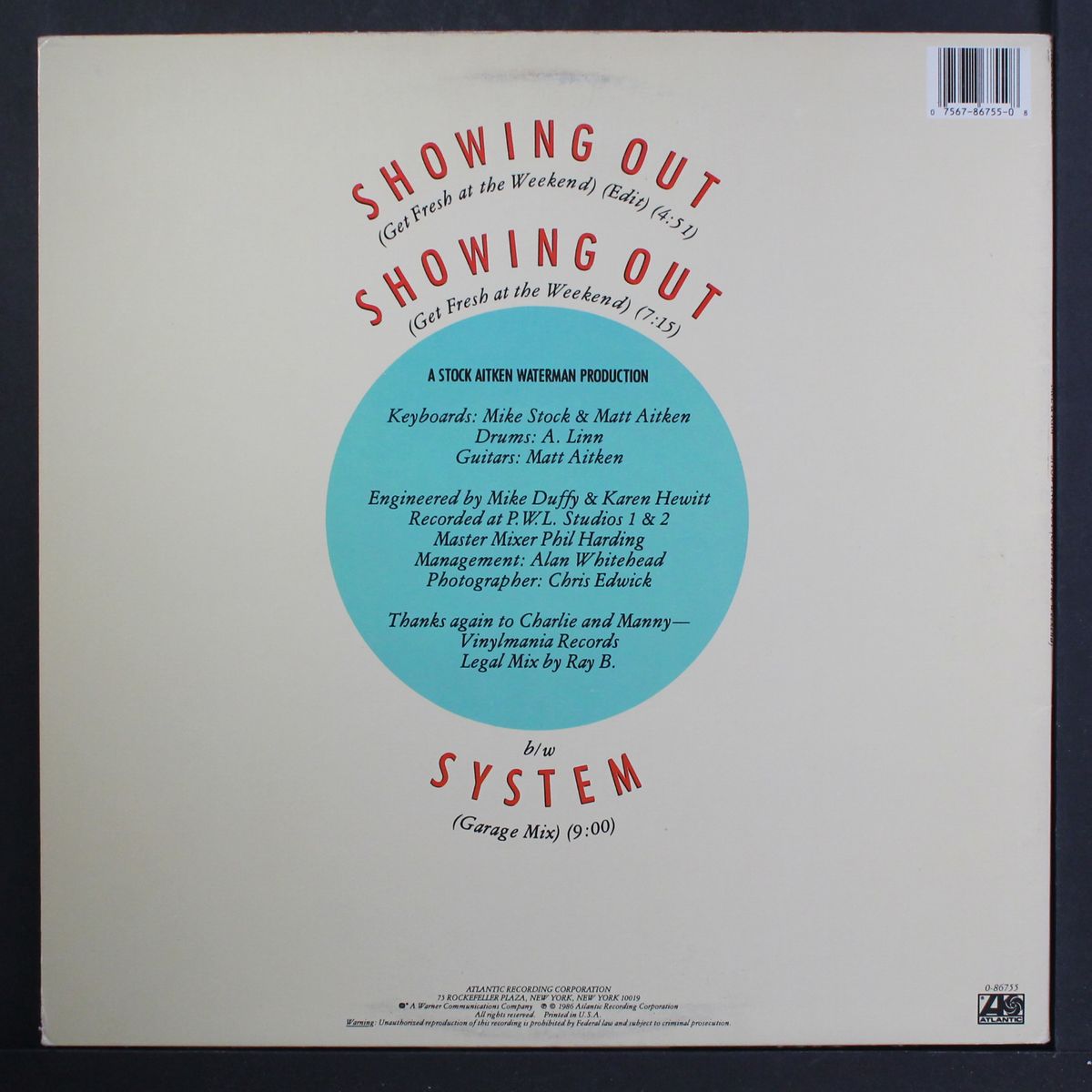 showing out by MEL & KIM