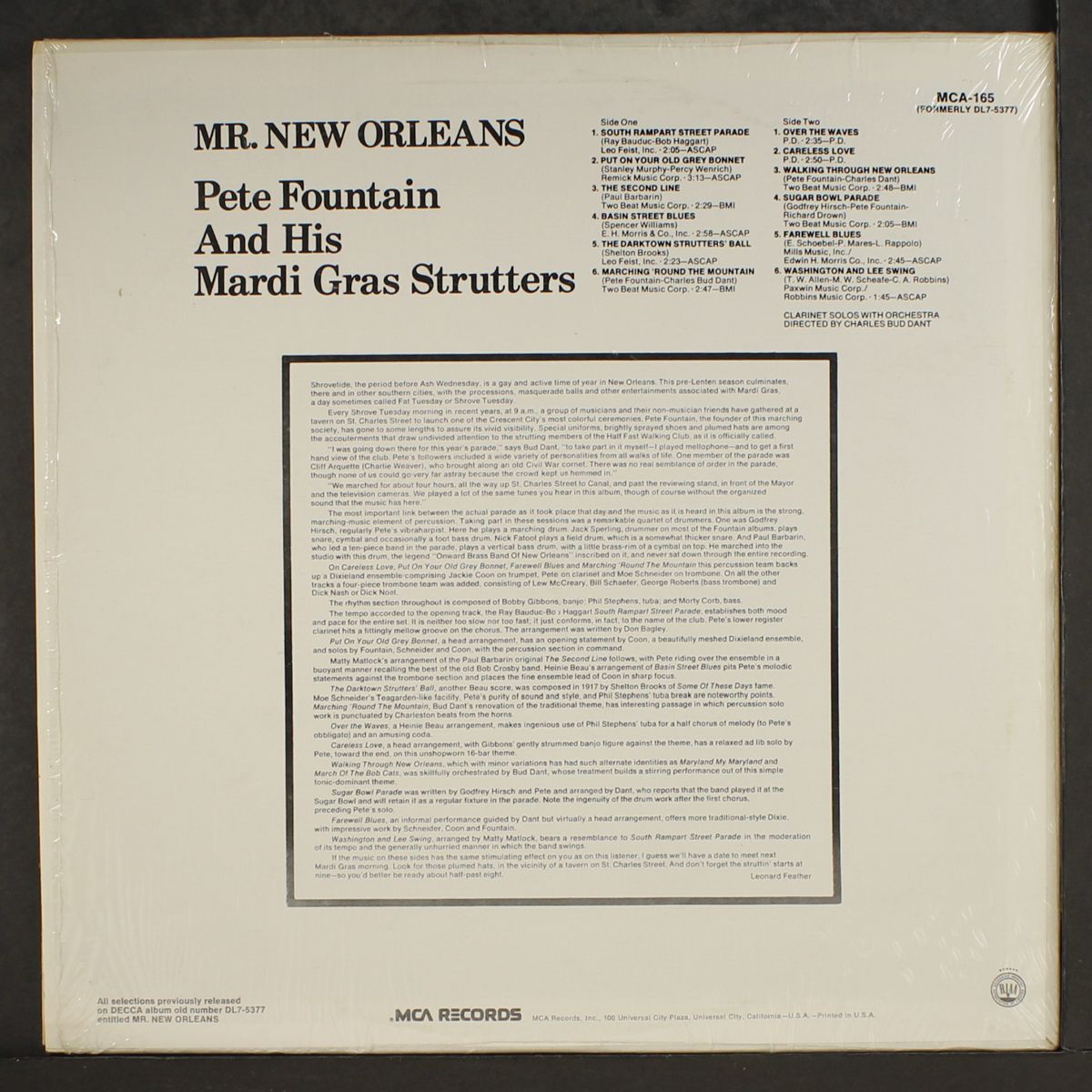 mr. new orleans by PETE FOUNTAIN