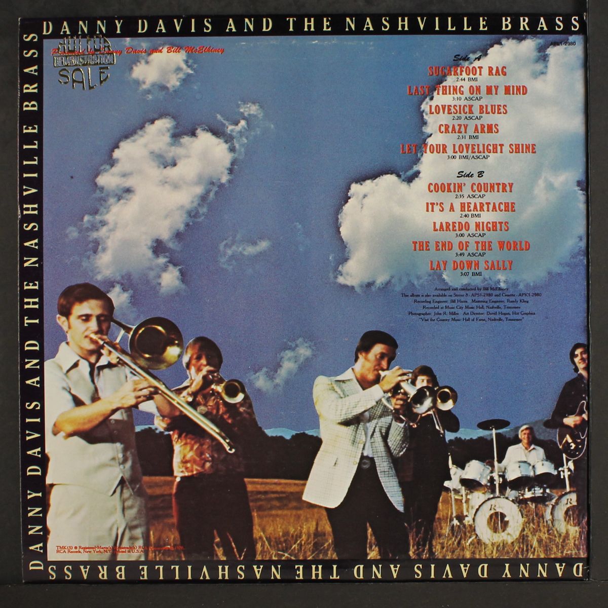 cookin' country by DANNY DAVIS & NASHVILLE BRASS