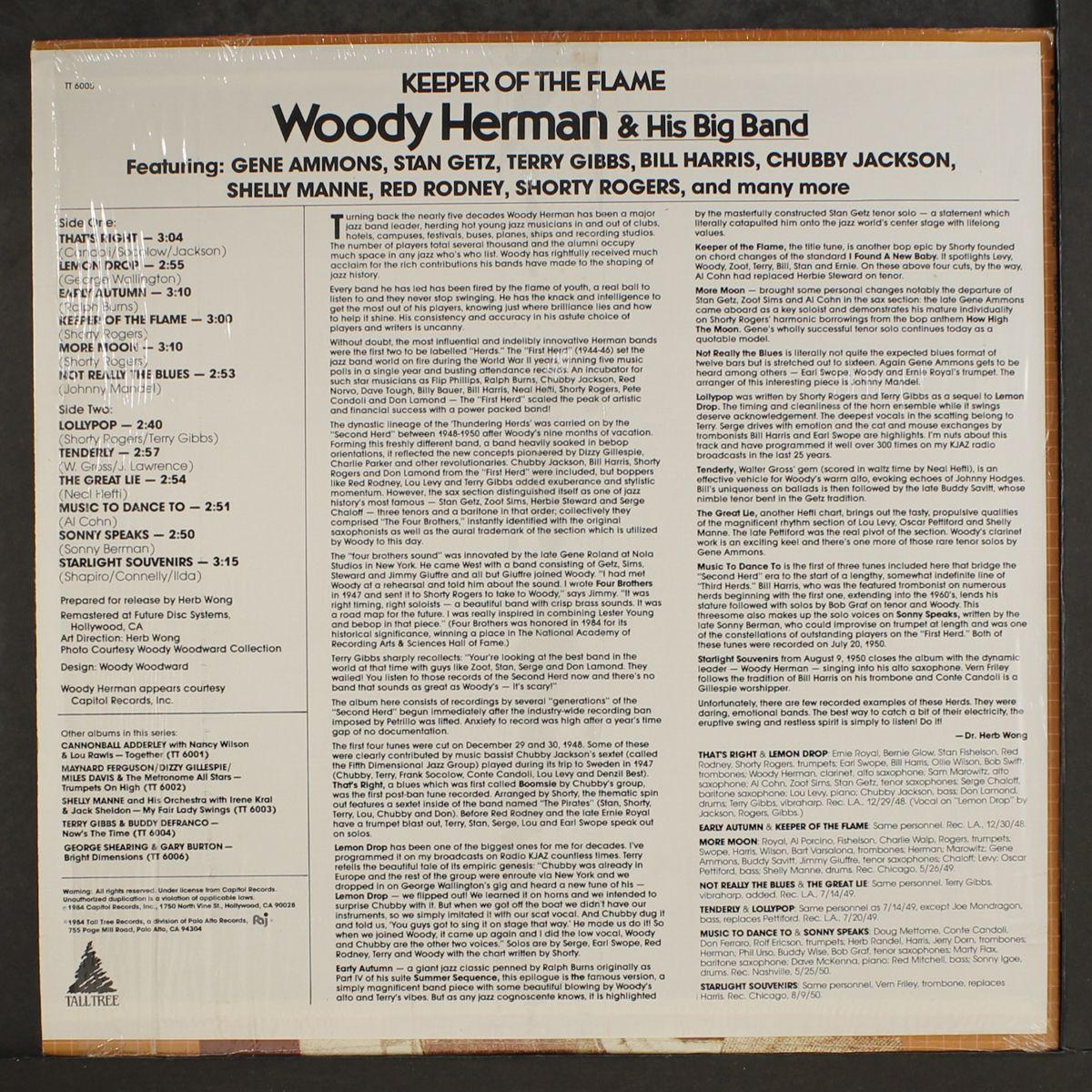 keeper of the flame by WOODY HERMAN