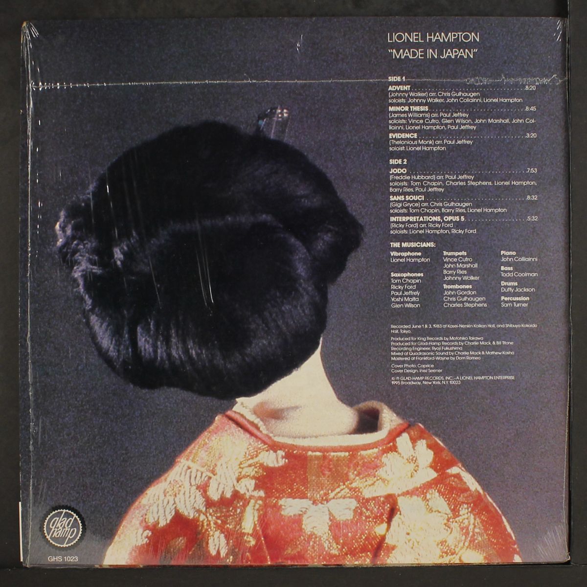 made in japan by LIONEL HAMPTON