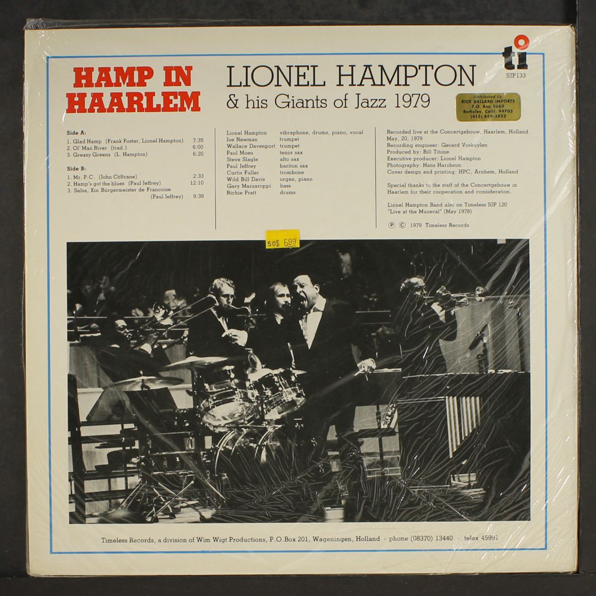 hamp in haarlem by LIONEL HAMPTON