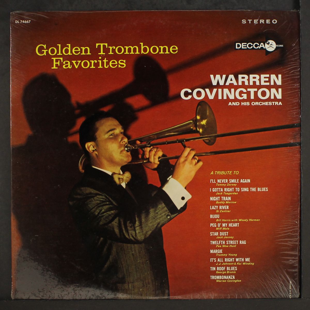 golden trombone favorites by WARREN COVINGTON