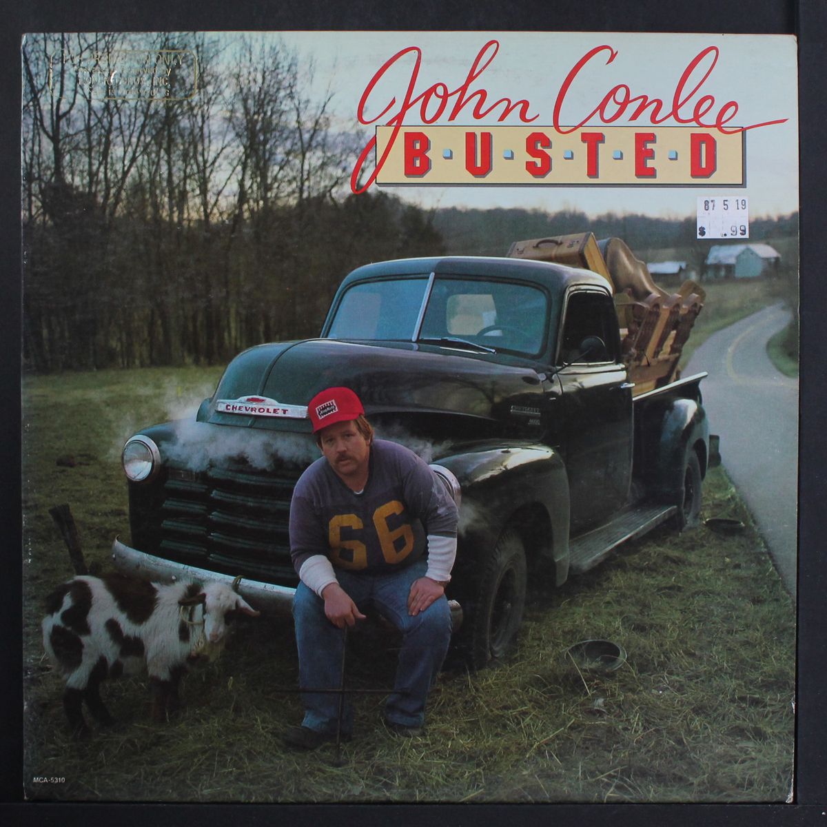 busted by JOHN CONLEE