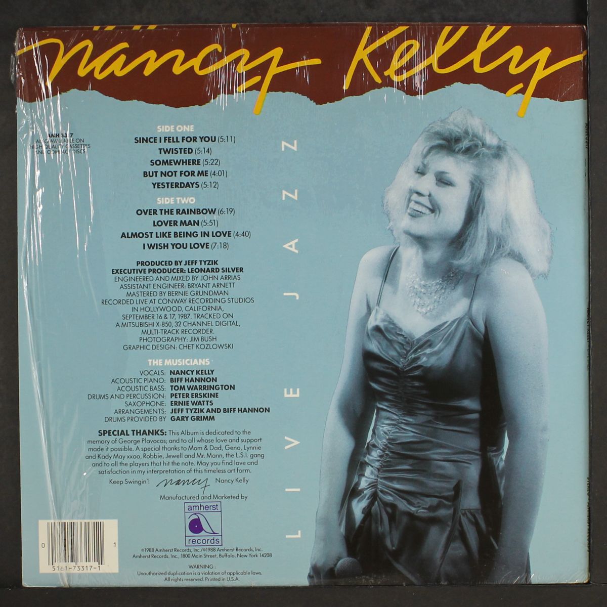 live jazz by NANCY KELLY