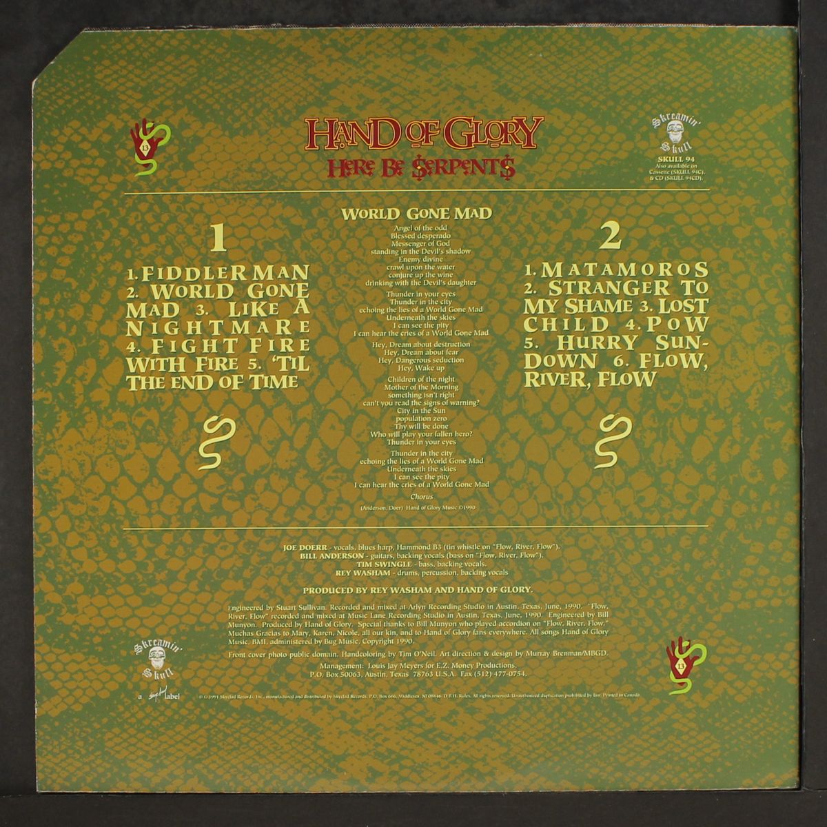 here be serpents by HAND OF GLORY