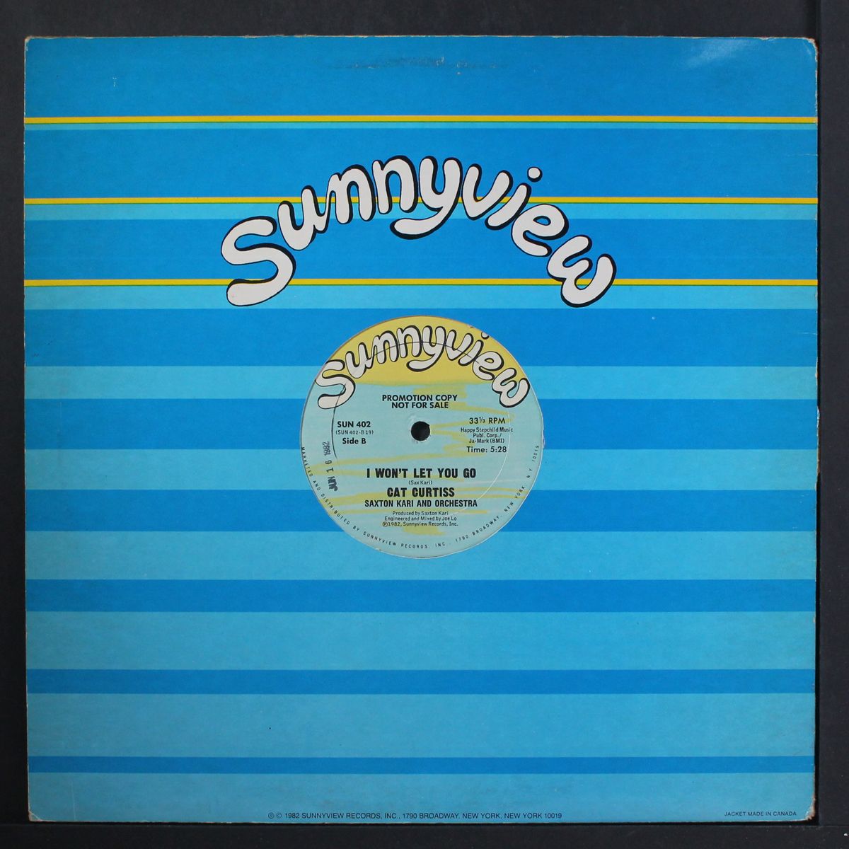 yes i love you / i won't let you go by CAT CURTISS