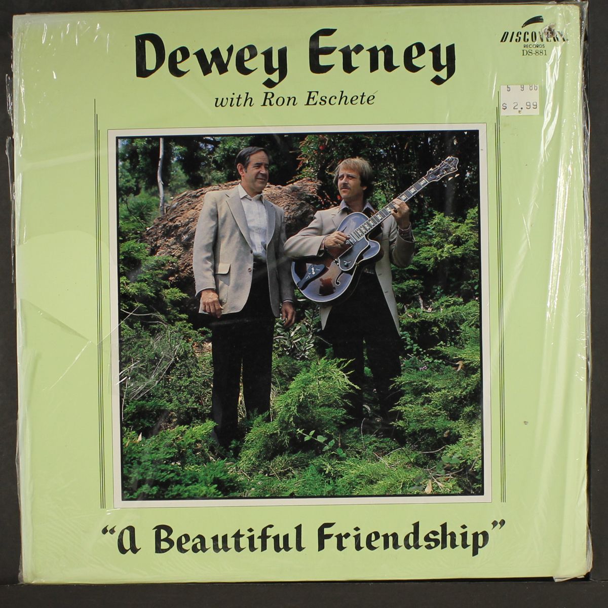 a beautiful friendship by DEWEY ERNEY