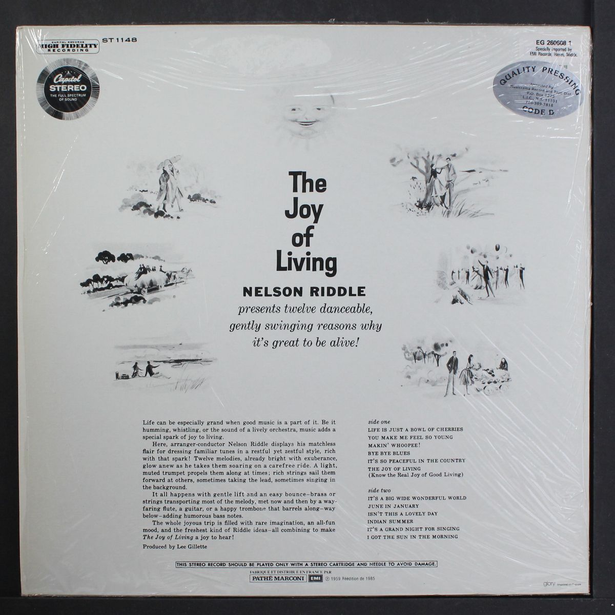 the joy of living by NELSON RIDDLE