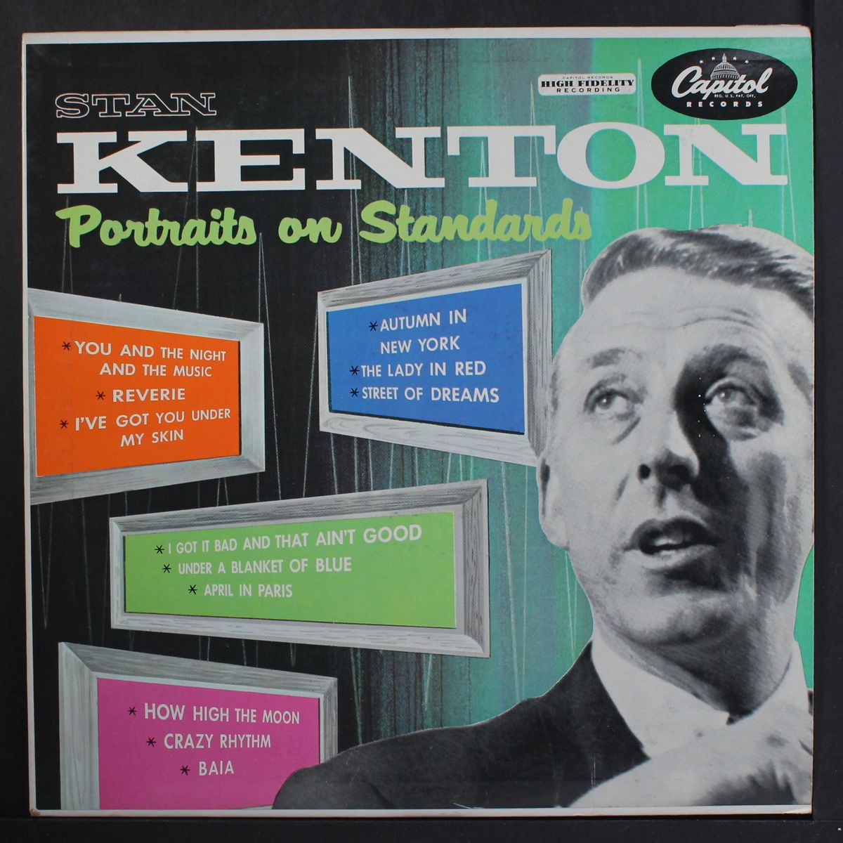 portraits on standards by STAN KENTON