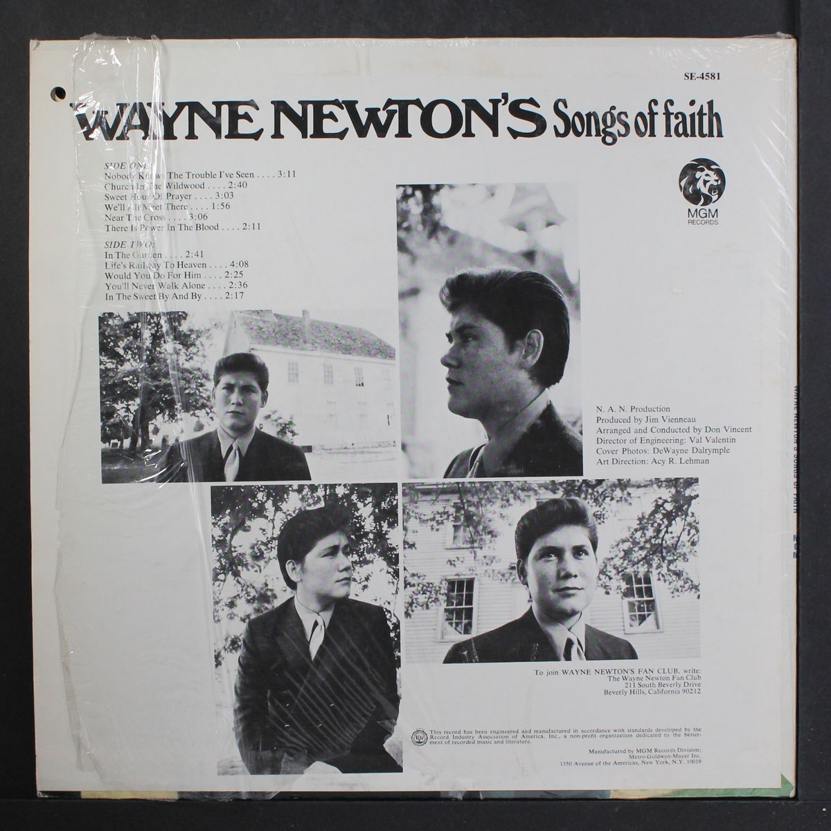 songs of faith by WAYNE NEWTON
