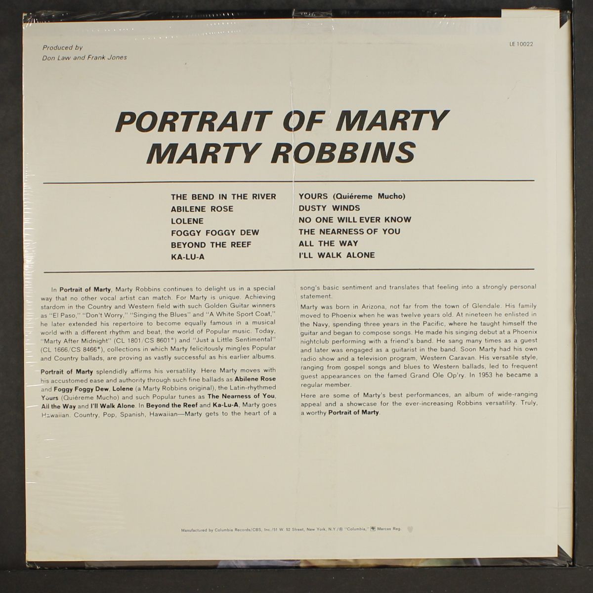 portrait of marty by MARTY ROBBINS