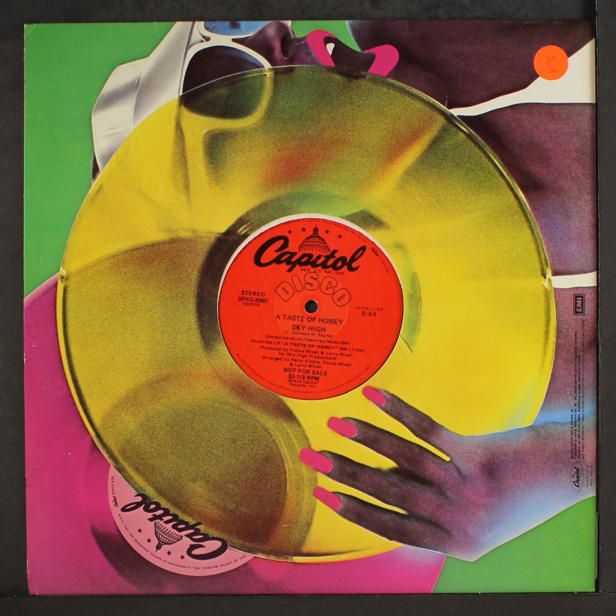 sky high / disco dancin' by A TASTE OF HONEY