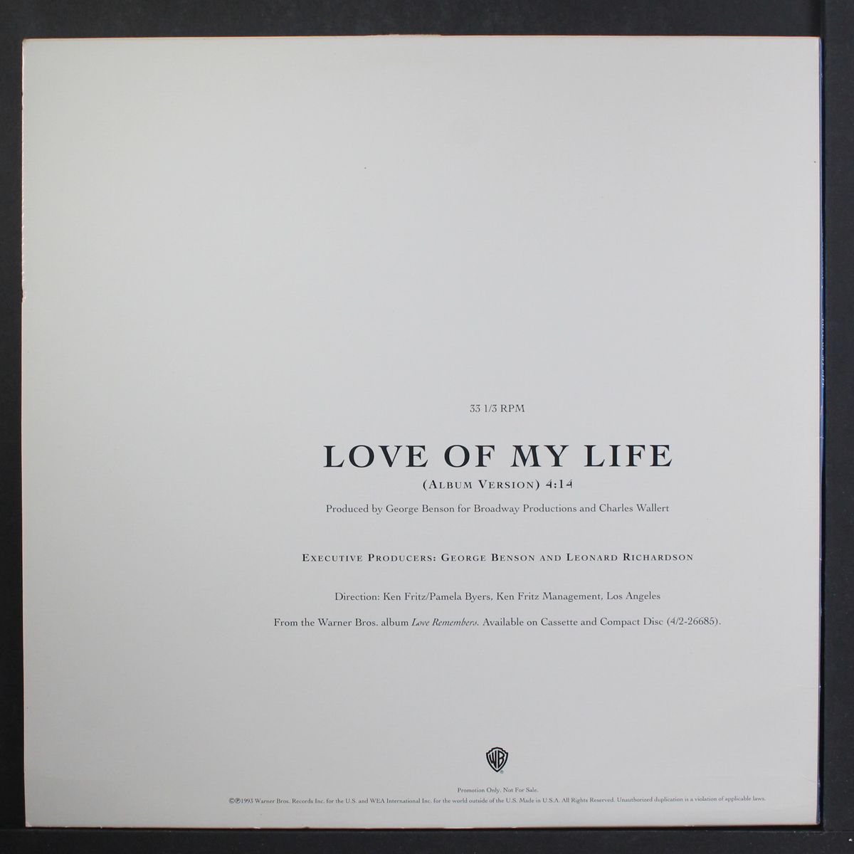 love of my life by GEORGE BENSON
